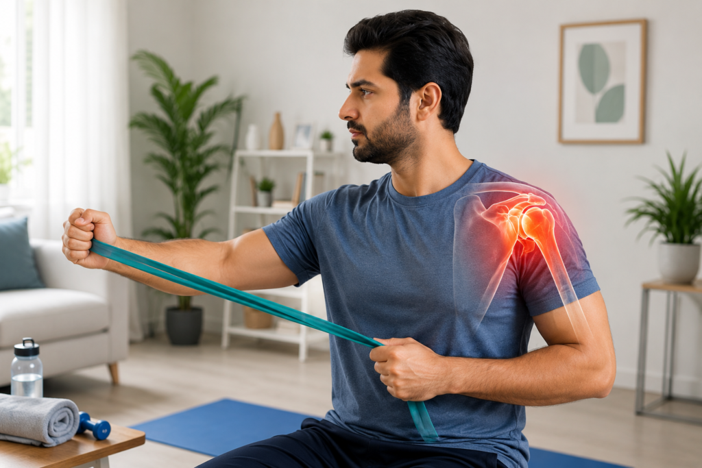 Frozen Shoulder Physiotherapy at Home in Karachi: A Complete Recovery Guide 2 Physiotheraphy Services in KArachi